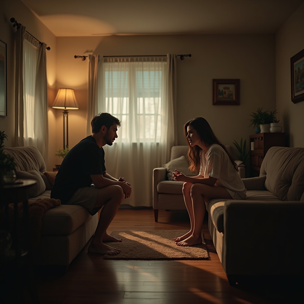 Cluttered Apartment Tension