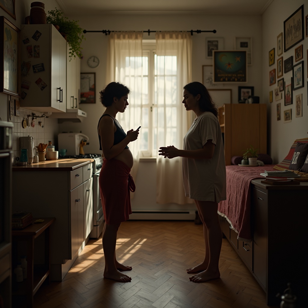 Cluttered Apartment Tension