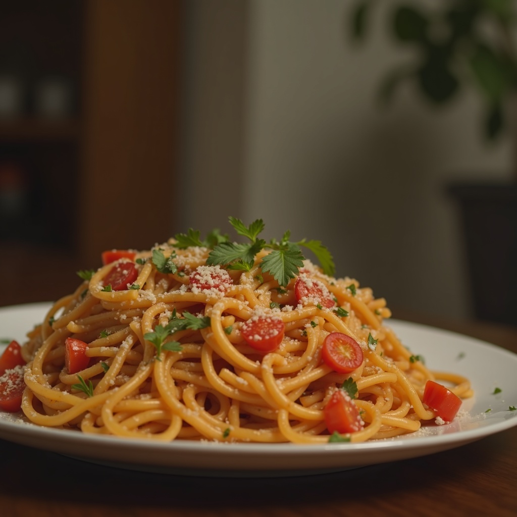 Recycled Spaghetti Surprise