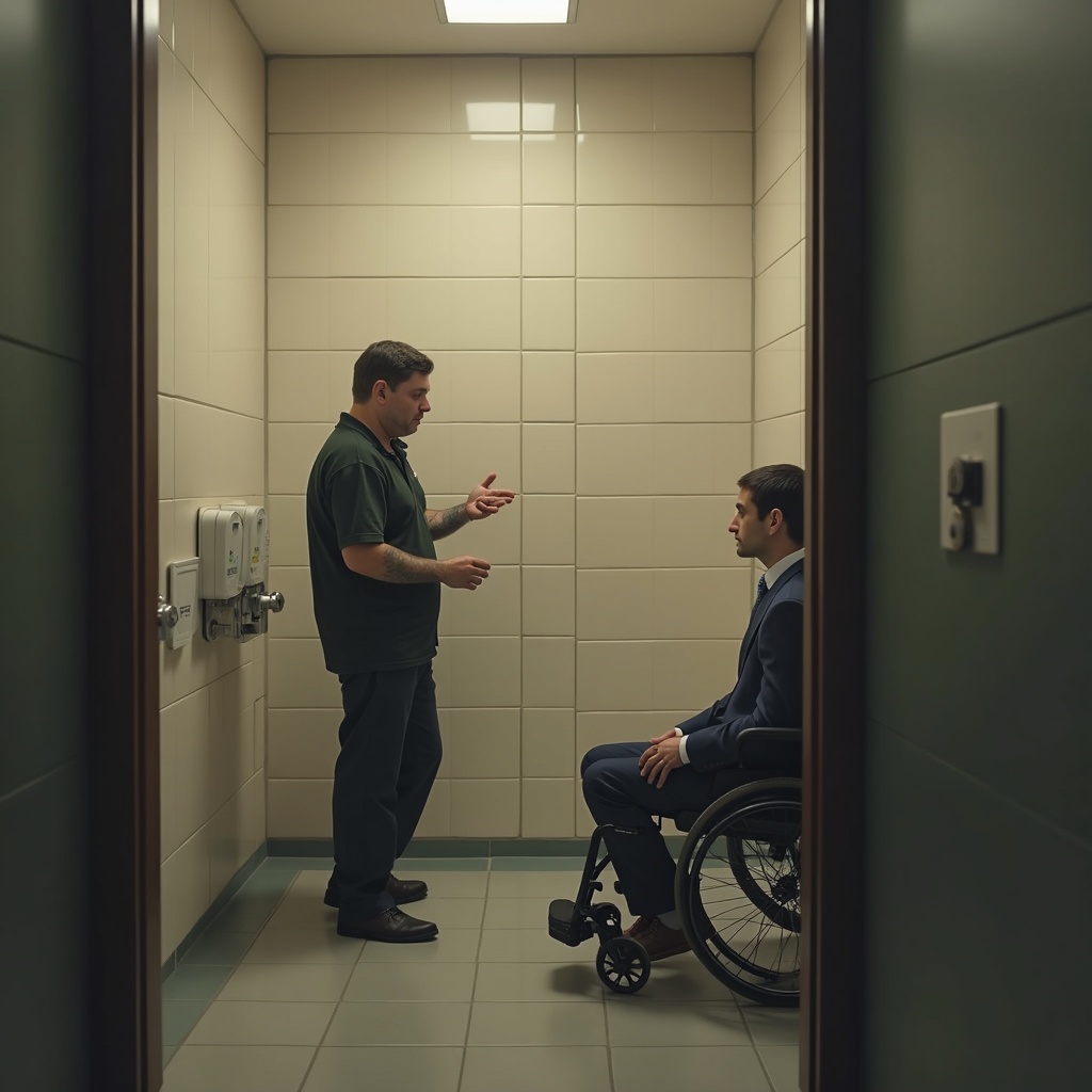 Stoma Bag Restroom Conflict