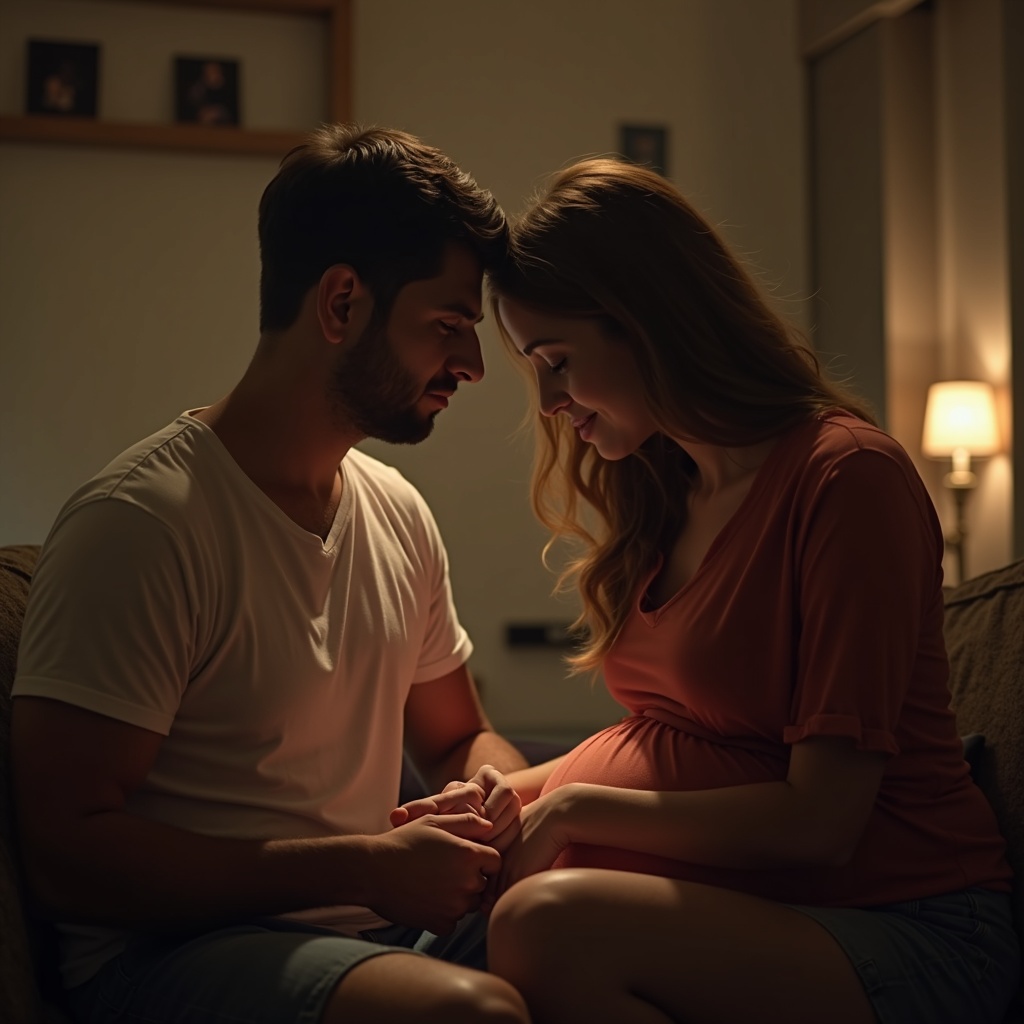 Grudge over pregnancy congratulations