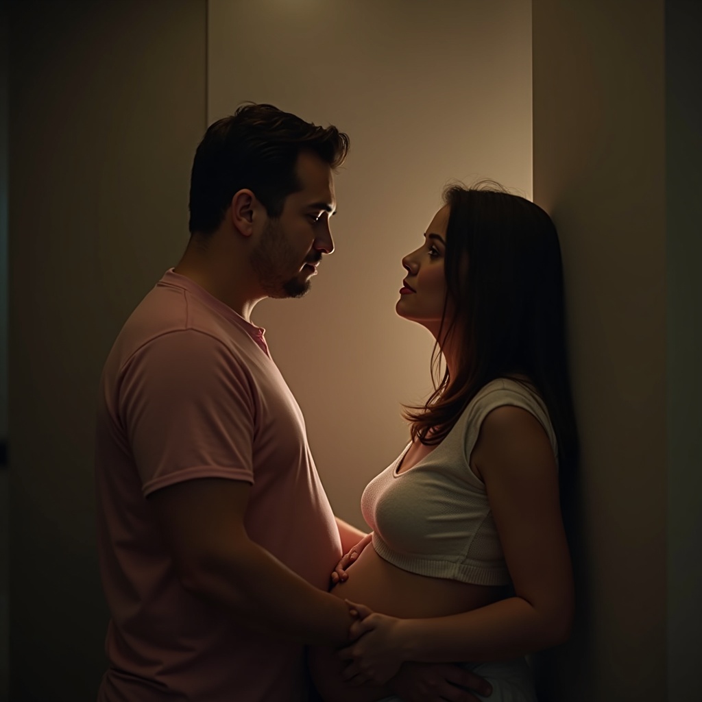 Grudge over pregnancy congratulations