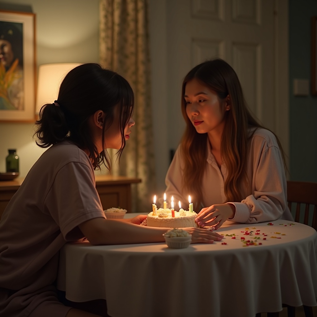 Family Ignoring Birthday Boundary
